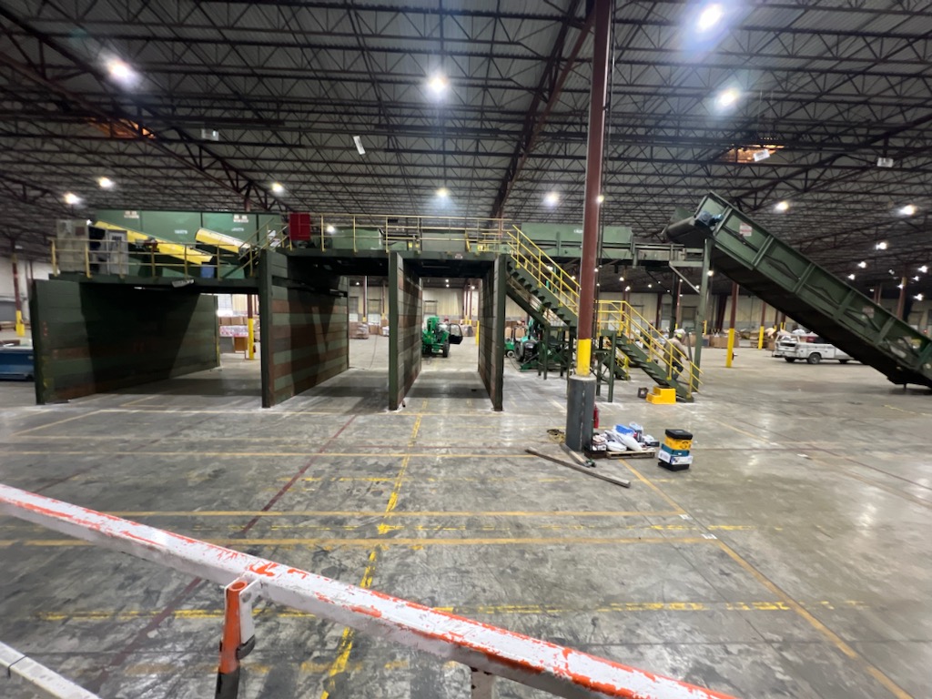 Image of a MRF/sort line relocation